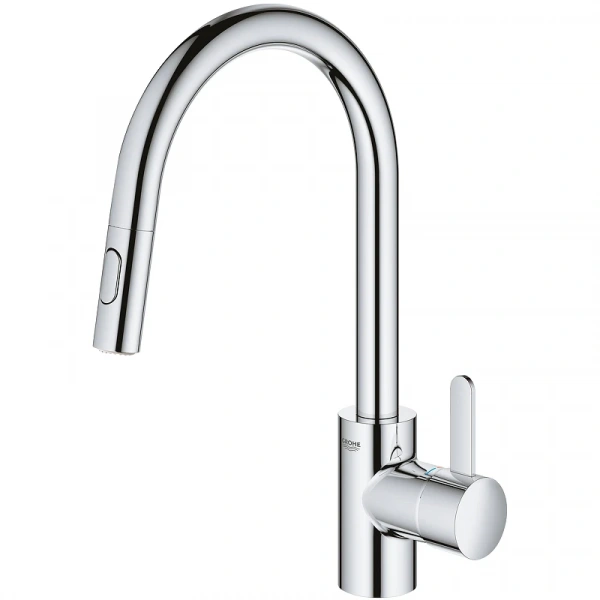 Фото 31481001 Eurosmart Cosmopolitan Смеситель для кухни, высокий излив, хром