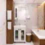 Фото Тумба под раковину Misty Урал-60 Э-Ура-01060-021Н прямая со стеклом