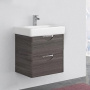 Фото Тумба с раковиной AQUATON Сильва 60 дуб макиато (1A2118K1SIW50)