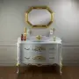 Фото Тумба под раковину Migliore Virginia 139 lacatto bianco (28636)