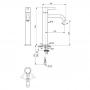 Фото Ideal Standard Joy Смеситель для раковины, на 1 отв, высокий, цвет: хром