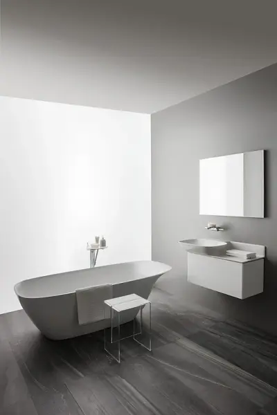 Фото Раковина Laufen Ino Saphir Keramik 90x45 8.1330.2.000.104.1 полочка справа