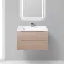 Фото Комплект мебели BelBagno Etna 80 rovere grigio (ETNA-800-2C-SO-RG-P+BB800ETL+SPC-MAR-800-800-LED-TCH)