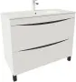Фото Тумба с раковиной IDDIS Cloud 100 (CLO10WFi95+0131000i28)