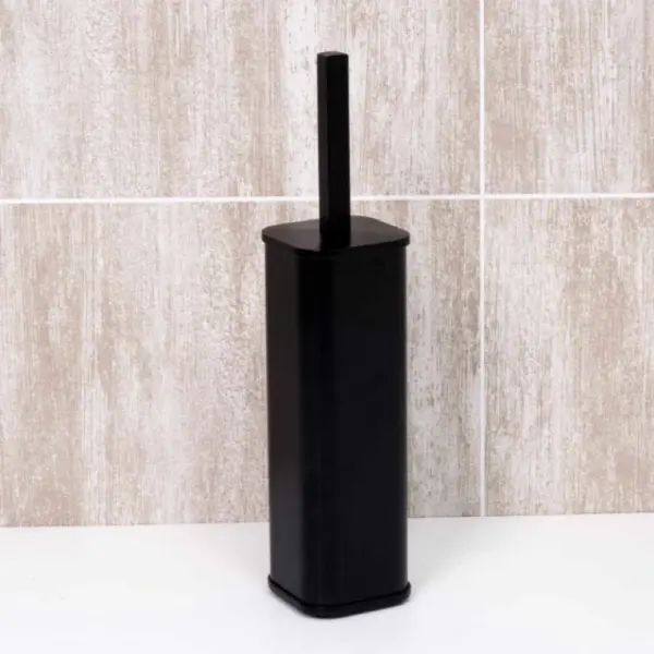 Фото Щетка для унитаза WasserKraft K-1117BLACK напольная
