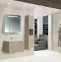 Фото Тумба с раковиной Roca Lago 80 светлый дуб (857296444+32799C000)