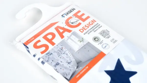 Фото Штора для ванной Fixsen Design  Space (FX-2508)