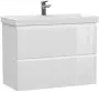 Фото Тумба с раковиной Cersanit Moduo slim 80 (SB-SZ-MOD-MO80Sl/Wh+S-UM-MOD80SL/1)