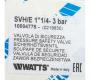 Фото Watts  SVH 30 x 1 1/4 Предохранительный клапан для систем отопления (красная крышка) 3 бар (TM-10004775(02.19.430))