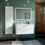 Фото Тумба с раковиной IDDIS Brick 100 (BRI10W1i95+0101000I28)