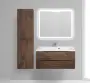 Фото Тумба под раковину BelBagno Marino 100 rovere moro (MARINO-1000-2C-SO-RW-P)