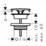 Фото HG Сливной набор для раковины, цвет: полированное золото
