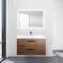 Фото Тумба с раковиной BelBagno Aurora 90 rovere tabacco (AURORA-900-2C-SO-RT+BB900/450-LV-MR-AST+8.1135.192160.0270OP)