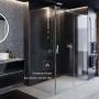 Фото Душевое ограждение Roca Area фронтальная панель с раздвижной дверью 160х200 левая (MP05L6012M)
