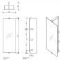Фото Decor Walther SP 31 Зеркало вращающееся 30x18x80см, подвесное, цвет: хром