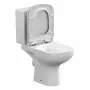 Фото Унитаз-компакт Cersanit Colour CLEAN ON 011 3/5 с кр. дюроп., lifting, easy-off, белый, Сорт1 фарфор прямоугольная (S-KO-COL011-3/5-COn-DL-w)