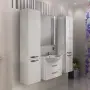 Фото Тумба с раковиной Акватон Ария 65 М белый 1A1233K0AA010