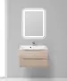 Фото Тумба под раковину BelBagno Marino 75 rovere grigio (MARINO-750-2C-SO-RG-P)
