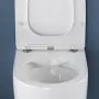 Фото Унитаз подвесной Ceramica Nova Moments CN3003 с микролифтом, безободковый