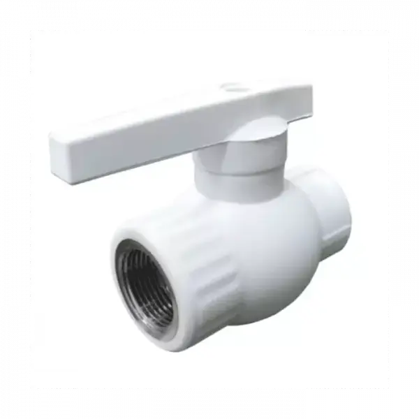 Фото Кран шаровой PP-R белый Дн 32х1" Ру25 ВР VALFEX 10144132
