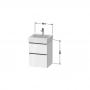 Фото Duravit D-Neo Тумбочка подвесная 484x442хh625 мм, 1 ящик, цвет: белый высокоглянцевый