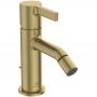 Фото Ideal Standard Joy Смеситель для биде, на 1 отв, с донным клапаном, цвет: PVD Brushed Gold