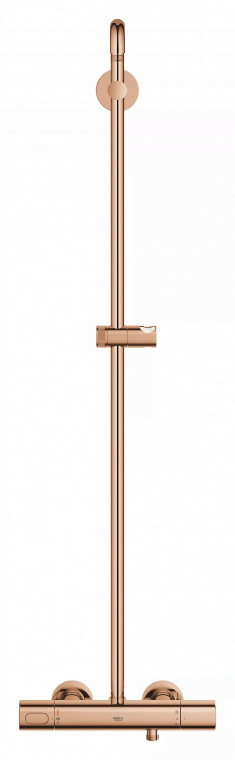 Фото Душевая система GROHE Rainshower SmartActive 310 с термостатом для душа, теплый закат глянец