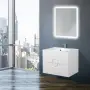 Фото Тумба под раковину BelBagno Onda 75 см ONDA-750-2C-SO-BL Bianco Lucido