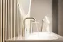 Фото Смеситель для раковины GROHE Essence с донным клапаном, M-size, суперсталь (24173DC1)