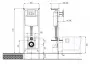 Фото Комплект унитаз с инсталляцией и кнопкой Лайн Пэк Santek 1.WH50.1.729 безободковый, с микролифтом