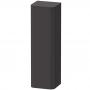 Фото Duravit Happy D.2 Plus Пенал подвесной 40x36х133.6см., 1 дверь, 3 стекл. полки, DX, цвет: графит суперматовый