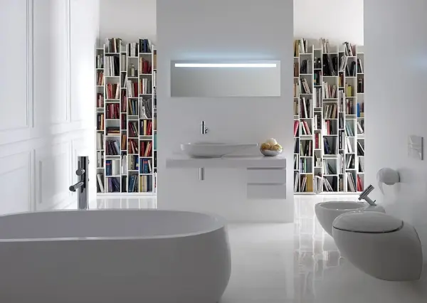 Фото Раковина-столешница Laufen IL Alessi 90x50 8.1497.5.400.104.1 полочка справа