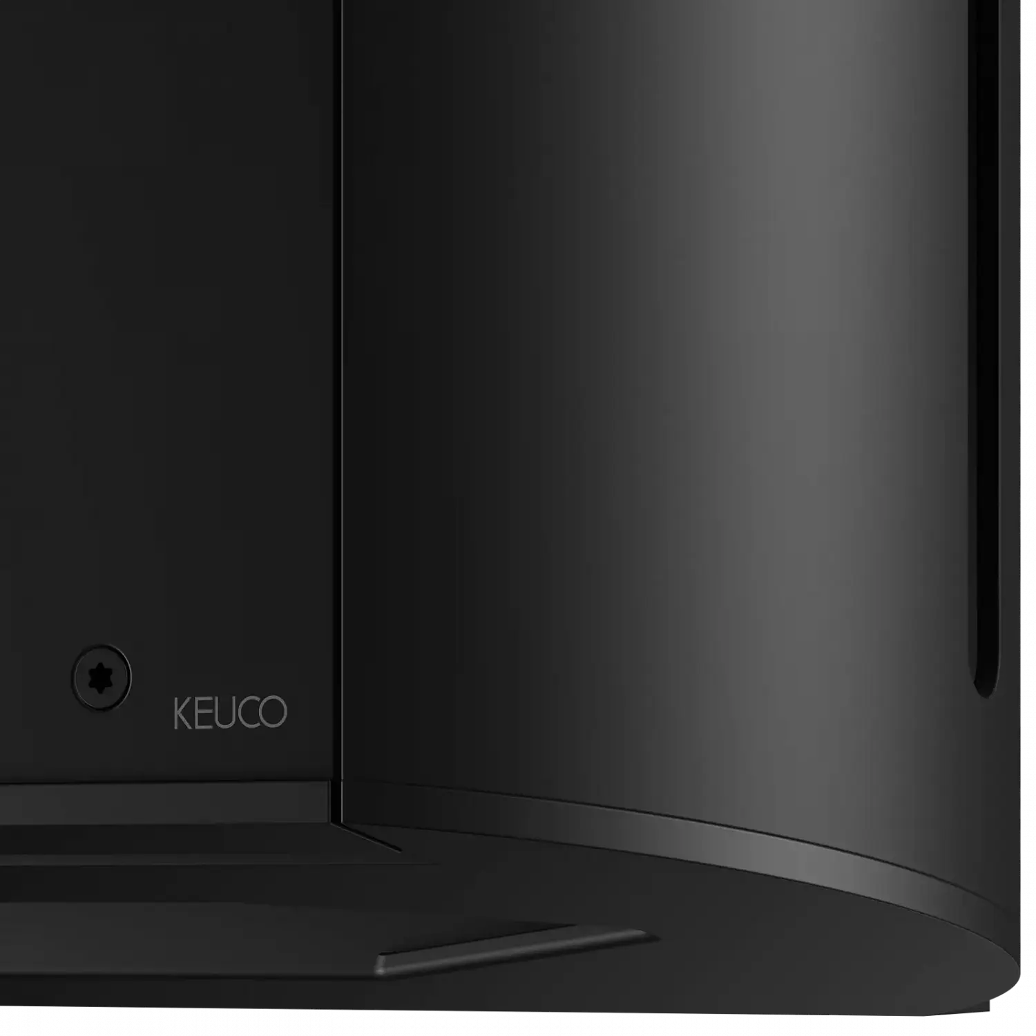 Фото KEUCO PLAN Дозатор бумажных полотенец, черный матовый