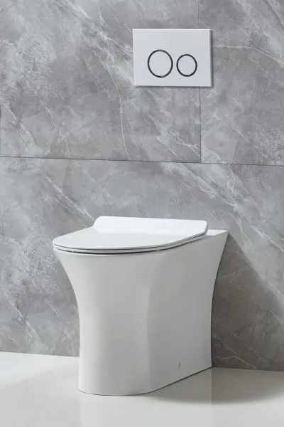 Фото Унитаз приставной BelBagno Ancona BB1224CBR-P безободковый