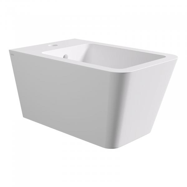 Фото Alice Hide Square Биде подвесное 550*350, белый матовый