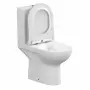 Фото Унитаз-компакт Cersanit Street fusion NEW CLEAN ON 011 3/5, с кр.дюропл. slim, lifting, Сорт1 фарфор прямоугольная (S-KO-SFU011-3/5-COn-S-DL-w)