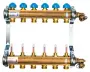 Фото Коллектор для теплого пола из латуни с расходомерами Watts HKV/T-6 6 вых.