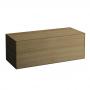 Фото LAUFEN BOUTIQUE Тумба под раковину 1200x500x430 мм., 1 ящик, с отверстием для раковины по центру, цвет светлый дуб
