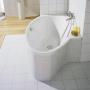 Фото Bette Pool I  Ванна правосторонняя 161х102х45, с самоочищающимся покрытием BetteGlasurPlus, белая