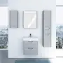 Фото Тумба с раковиной Акватон Сильва 50 1A2117K1SIW60 дуб фьорд