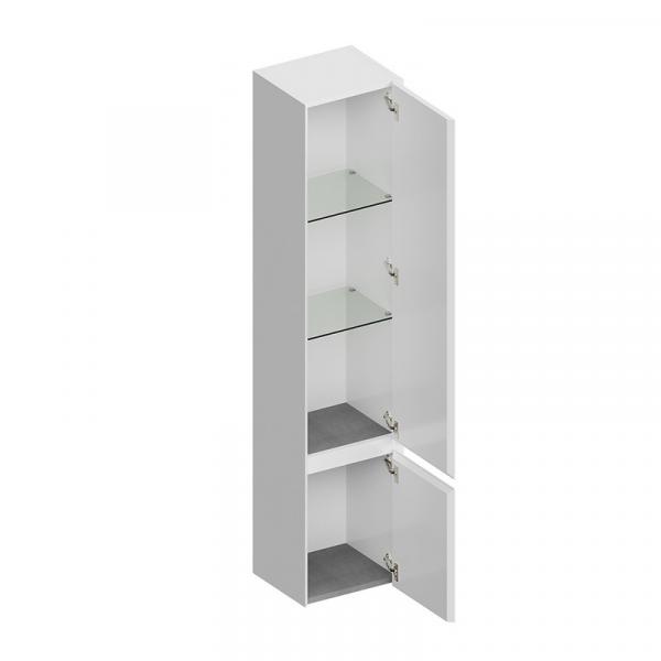 Фото Kerama Marazzi CUB.165Rh\WHT.M Пенал Cubo/Кубо подвесной правый 165, белый матовый