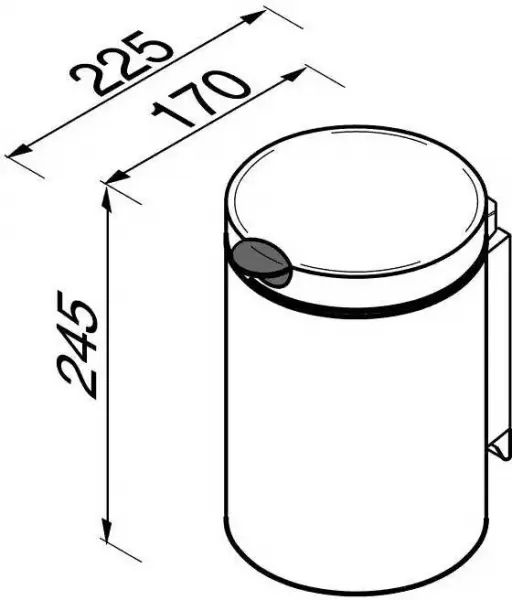 Фото Мусорное ведро Geesa Standard 624C