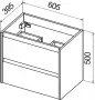 Фото Тумба под раковину BelBagno Kraft 39 60 pietra grigio (KRAFT 39-600/390-2C-SO-PG)