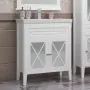 Фото Тумба Opadiris Палермо 80 00-00002353 белый матовый