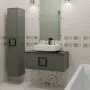 Фото Шкаф-пенал La Fenice Cubo Grigio 30 см серый матовый