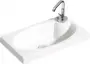 Фото Тумба с раковиной BelBagno Pietra Mini 46 L stone (PIETRA MINI-460-1A-SO-PT-L+BB-460-PM-LVB)
