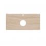 Фото Kerama Marazzi PL1.SG560420R\100 Спец. изделие декоративное для накладных раковин Риальто 100 см, бежевый натуральный