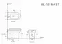 Фото Унитаз приставной Aquanet Rimless Nova-F BL-101N-FST